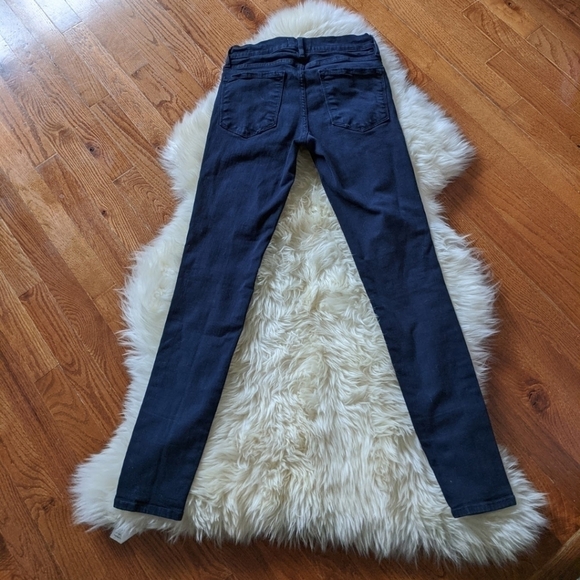 FRAME denim jeans le skinny de jeanne dark blue 26 - Picture 6 of 10